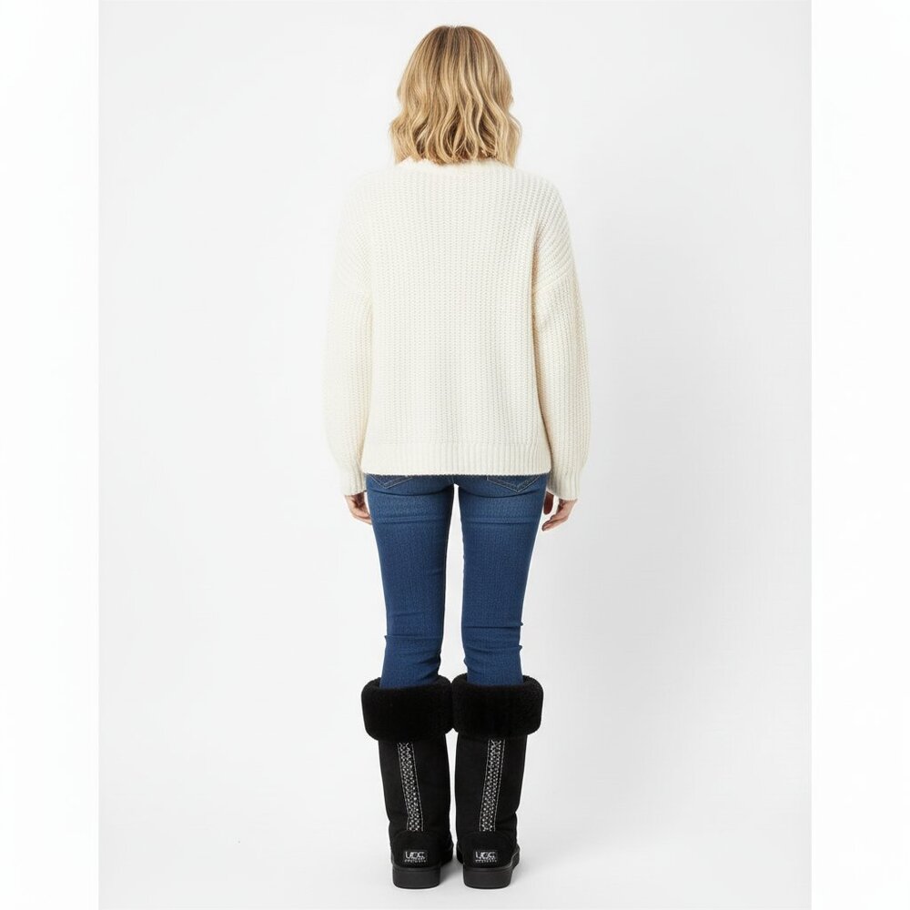 Men's  Woman's  UGG Australia Tall Shearling Boots Suede with Tasman Braid